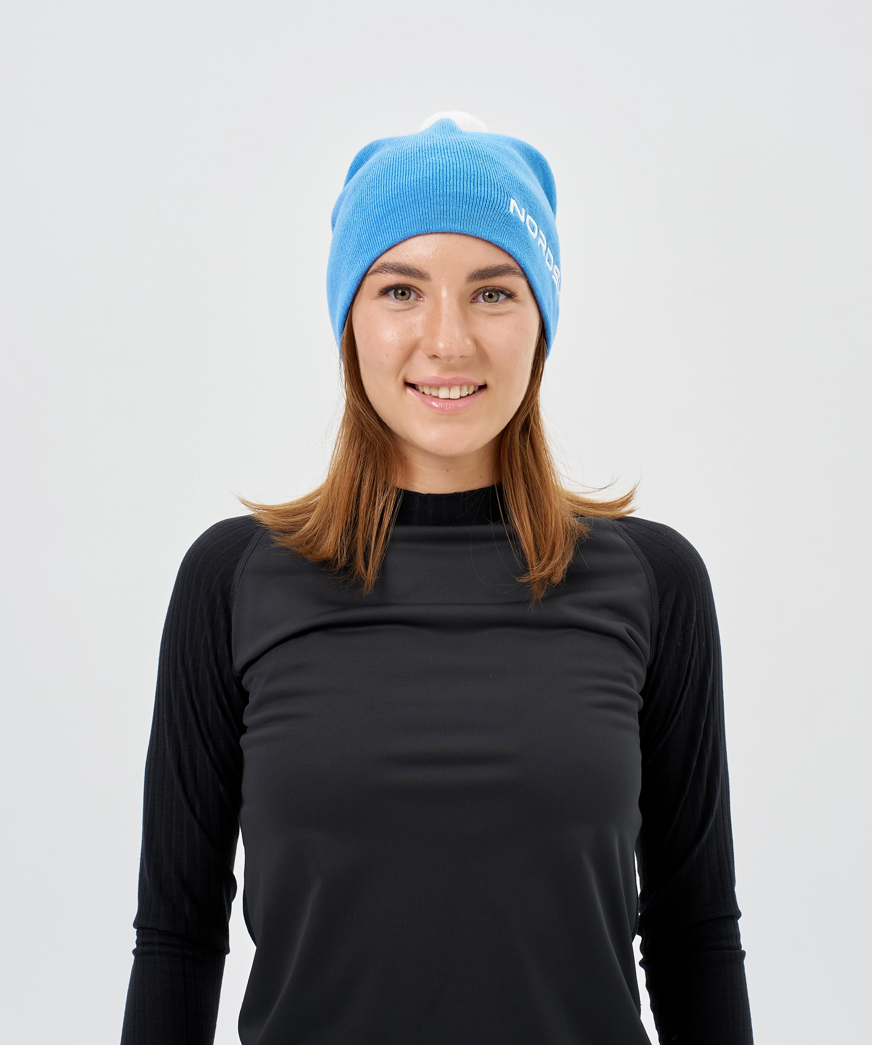 Шапка Nordski Embroidery Aqua