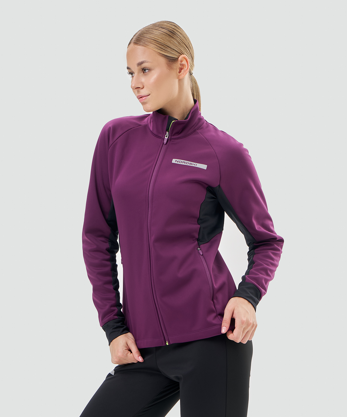 Тренировочная куртка Nordski Core Purple/Black W