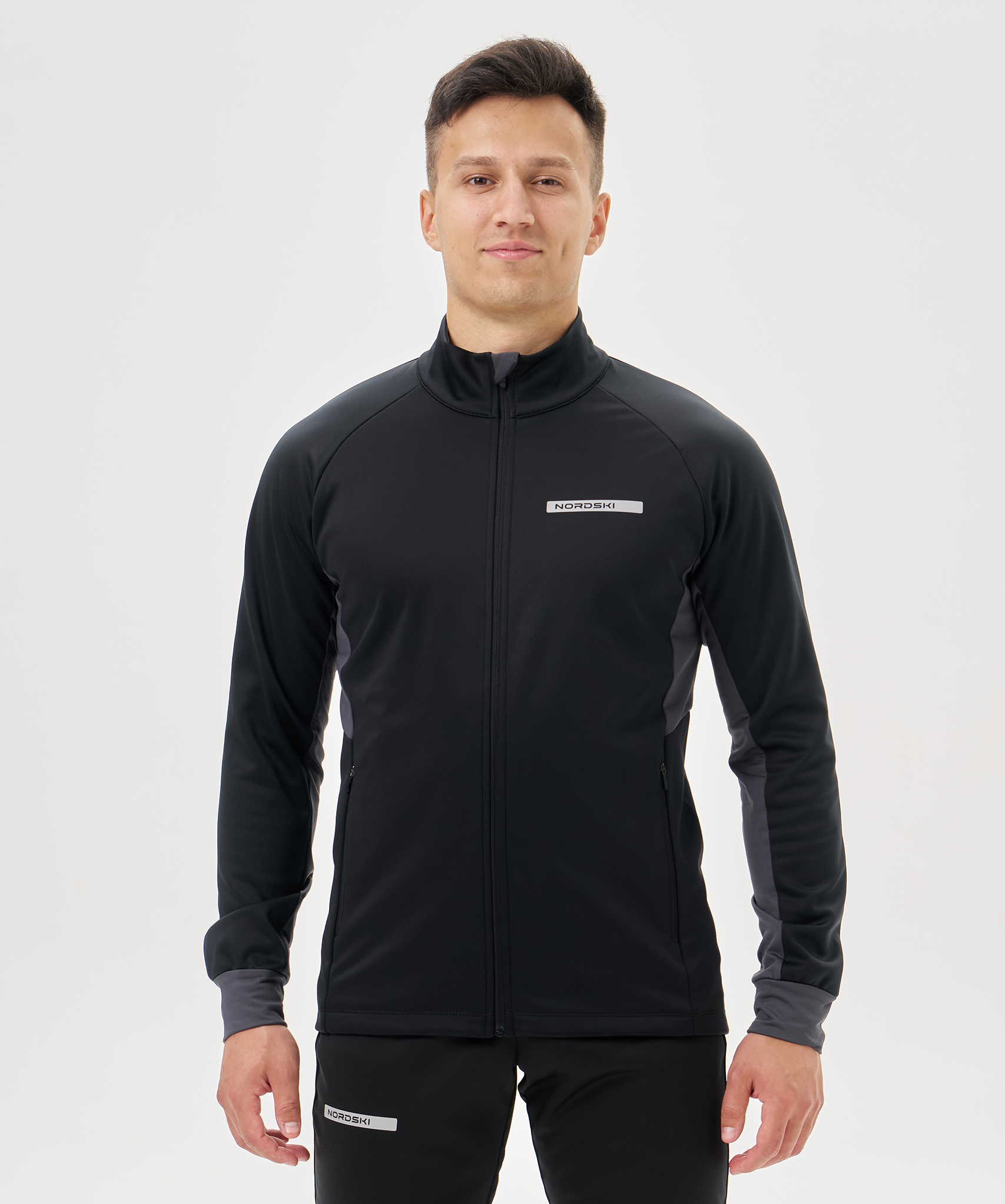 Тренировочная куртка Nordski Core Black/Grey