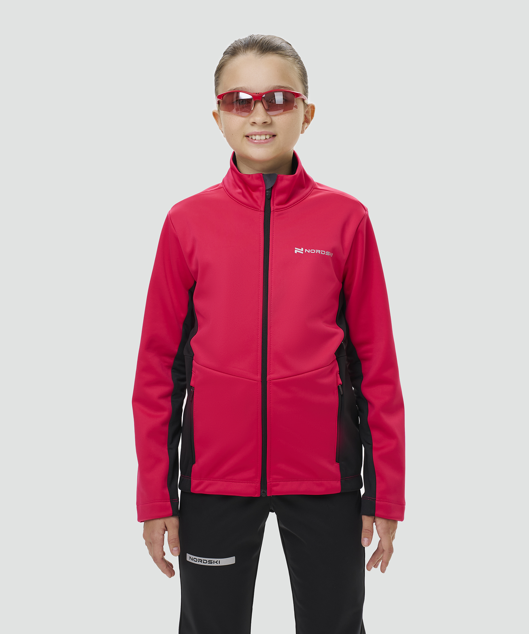 Тренировочная куртка Nordski Jr. Advance True Blue/Lime