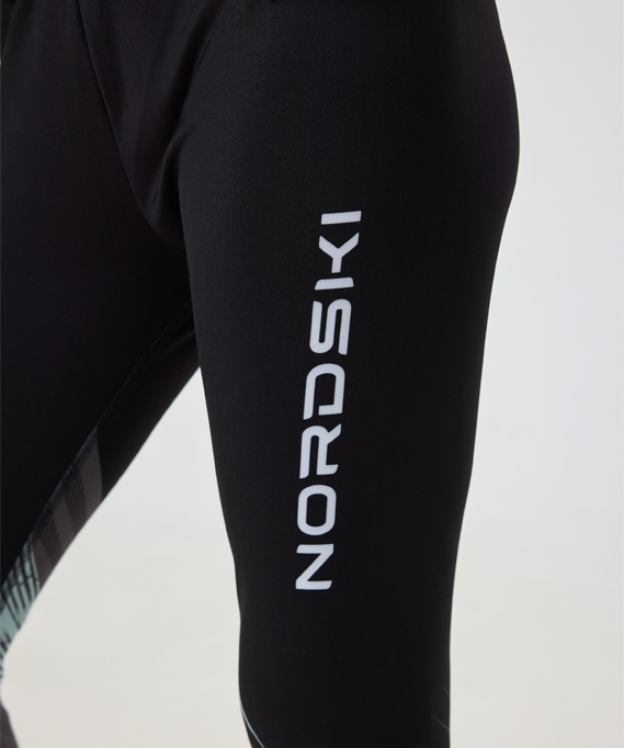 Гоночный костюм Nordski Jr. Heat Black/Ice Mint