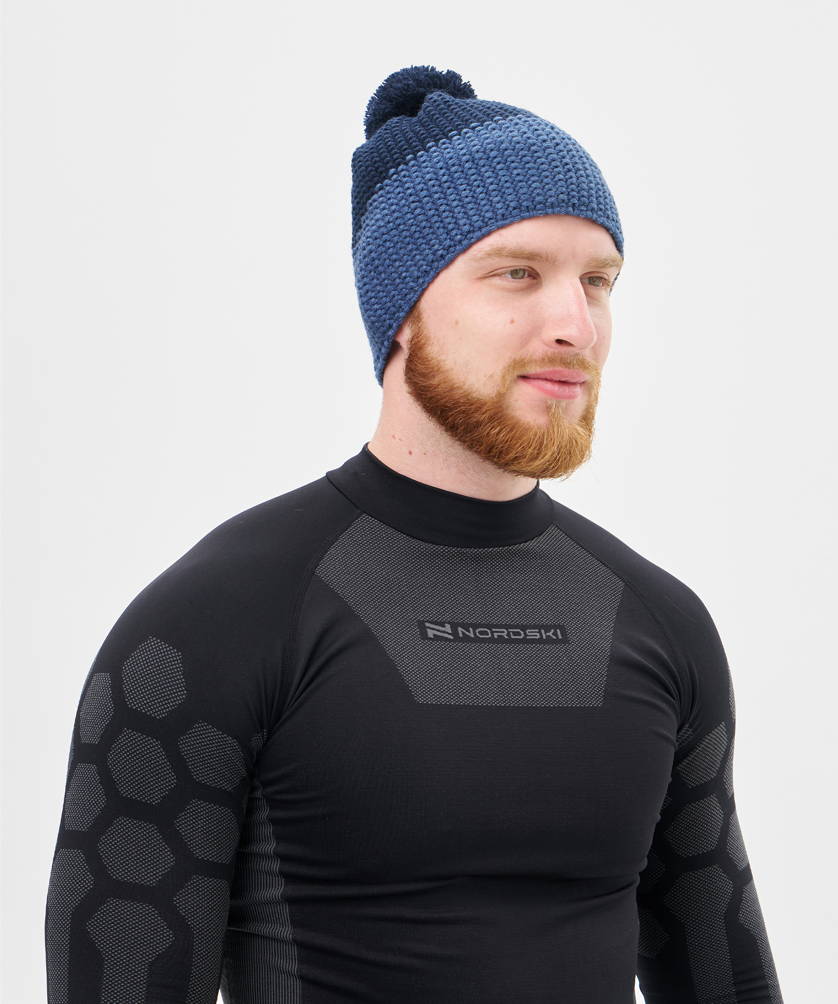 Шапка Nordski Frosty Dark Jeans/Dark Blue