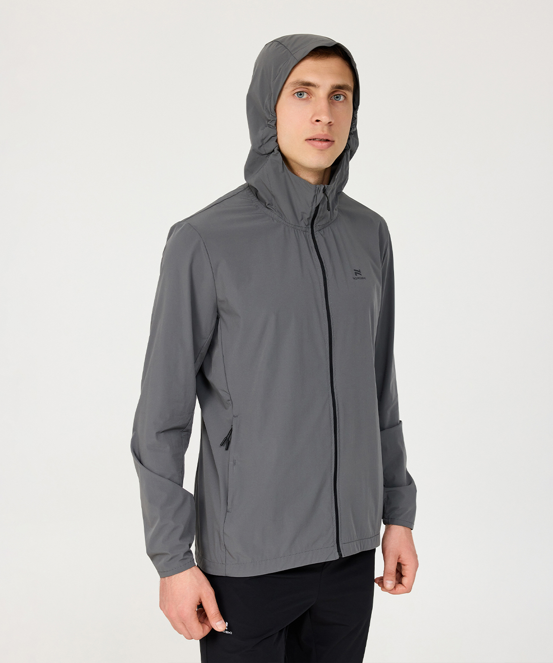 Ветровка беговая Nordski Stayer Graphite