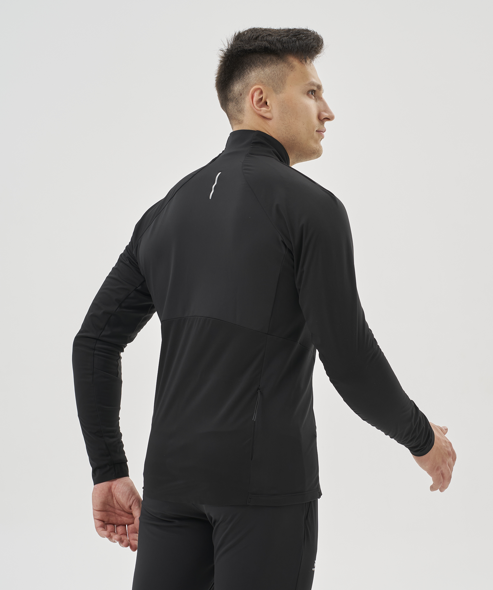 Тренировочная куртка Nordski Race Black