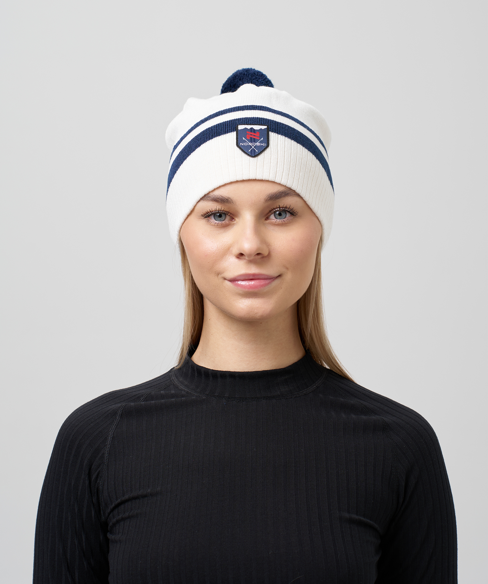 Шапка Nordski Move Grey/Black