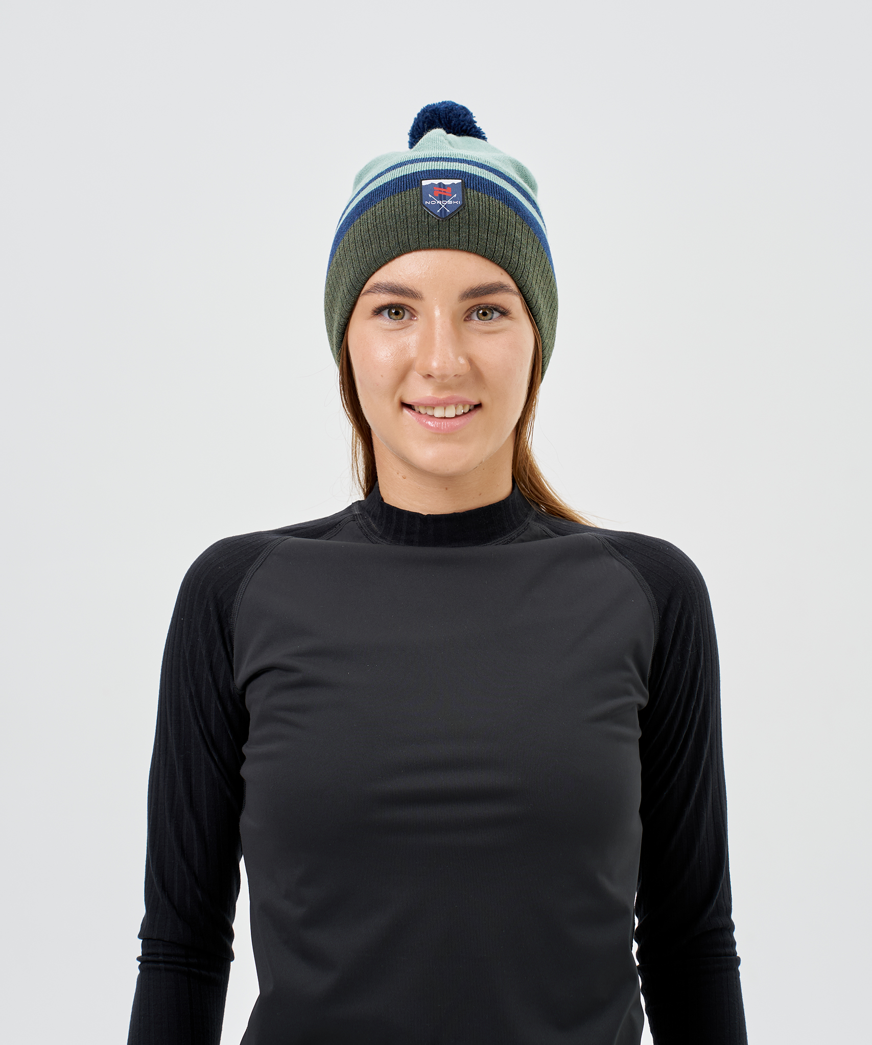 Шапка Nordski Move Grey/Black