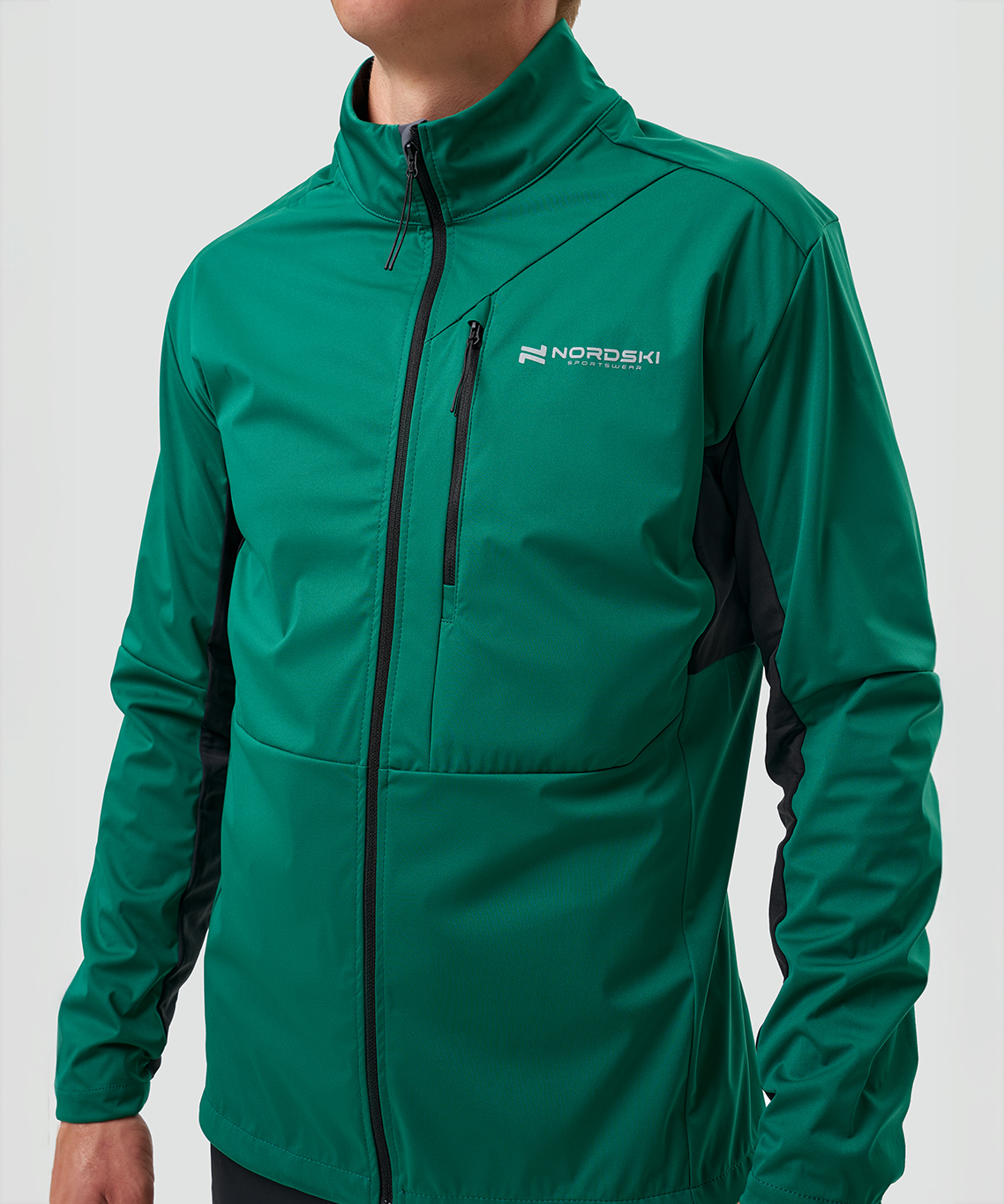 Тренировочная куртка Nordski PRO TOUR Alpine Green/Black