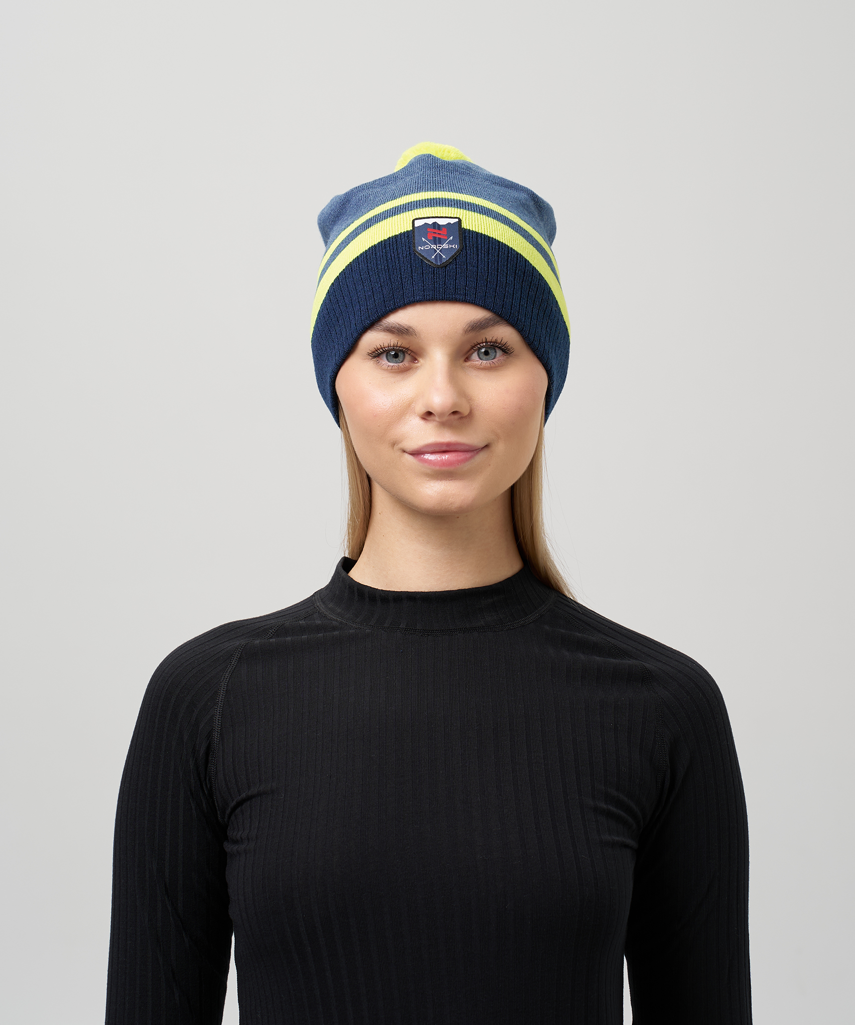 Шапка Nordski Move Grey/Black