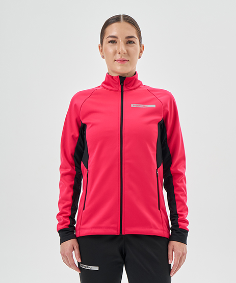 Тренировочная куртка Nordski Core Black/Soft Pink W